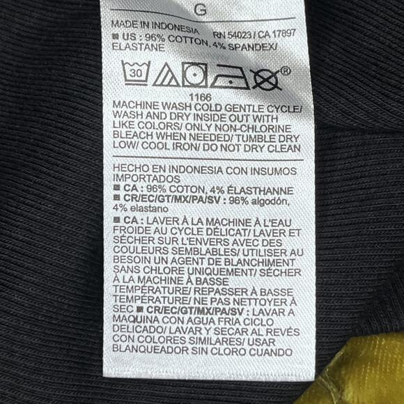 Old Navy Dress Womens Large Black Long Sleeve Scoop Neck Stretch Midi Witchy - Picture 9 of 11